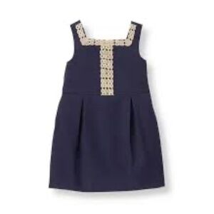 Janie and Jack Jacquard embroidered dress